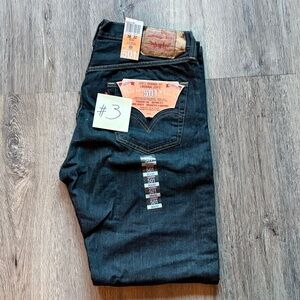 Levi's Men's 501 Original Fit Straight Leg Jeans 36W x 32L